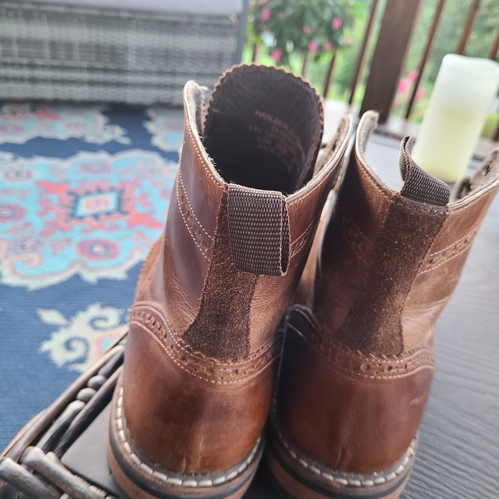 Crevo leather boots - Picture 3 of 5
